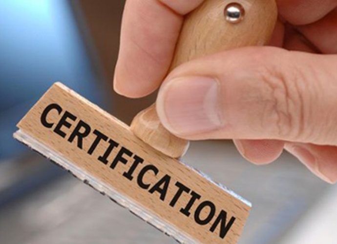 Certification