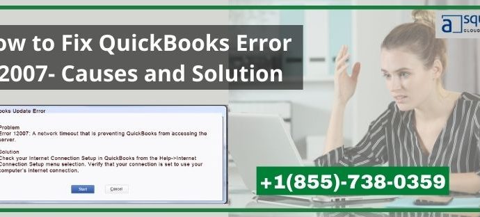 QuickBooks Error 12007