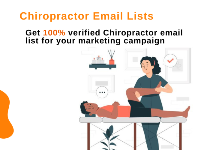 chiropractor email list