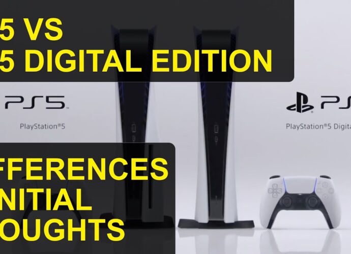 PS5 VS PS5 DIGITAL